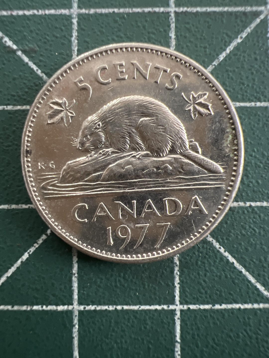 泡泡堂第八十八期  世界硬币专场（无押金，无佣金，捡漏，全场20包邮，偏远地区除外） 加拿大77年5分