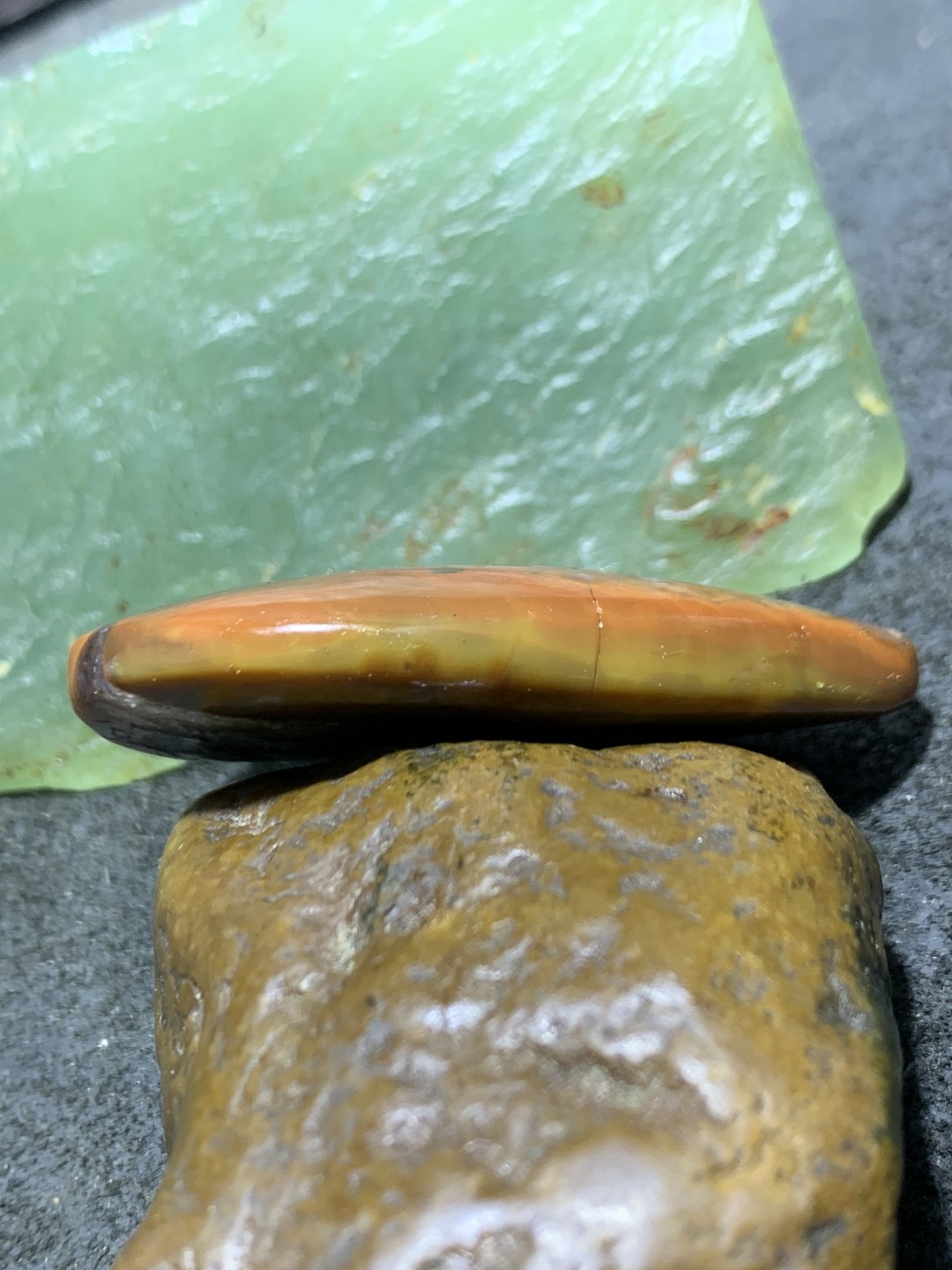 放福利！冰飘战国红玛瑙通货吊坠一个，