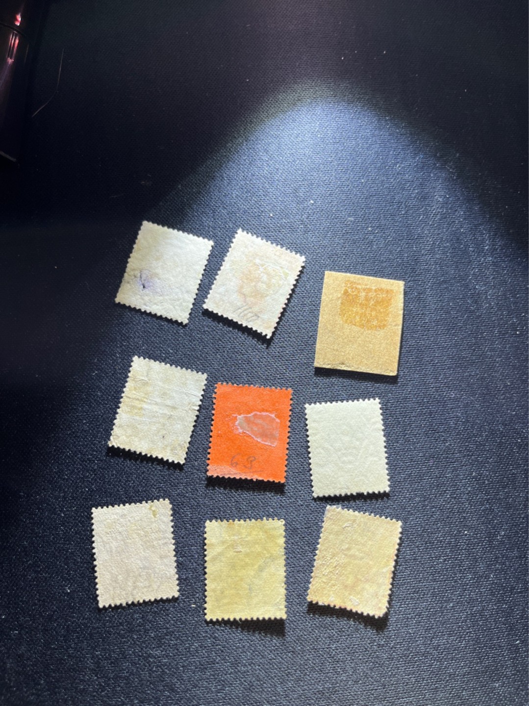 洪涛臻品 精选邮票限时拍卖第二十九期 1921年香港乔治五世国王邮票旧1分到20分高值 (参考：旧套550元)