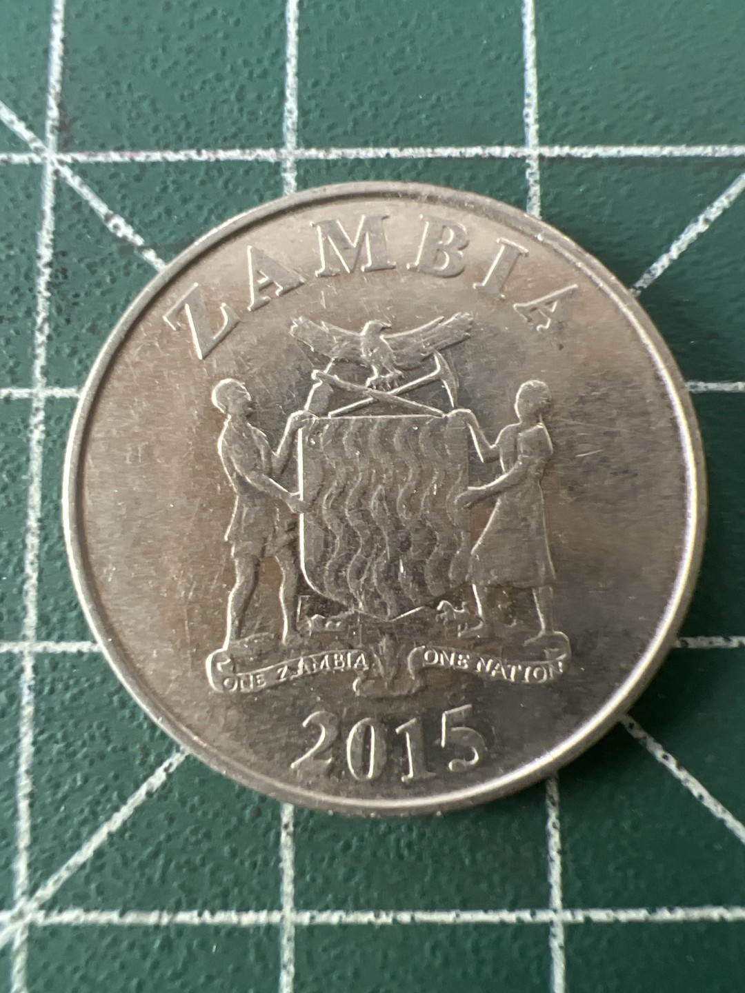 泡泡堂第九十期  世界硬币专场（无押金，无佣金，捡漏，全场20包邮，偏远地区除外） 赞比亚一元