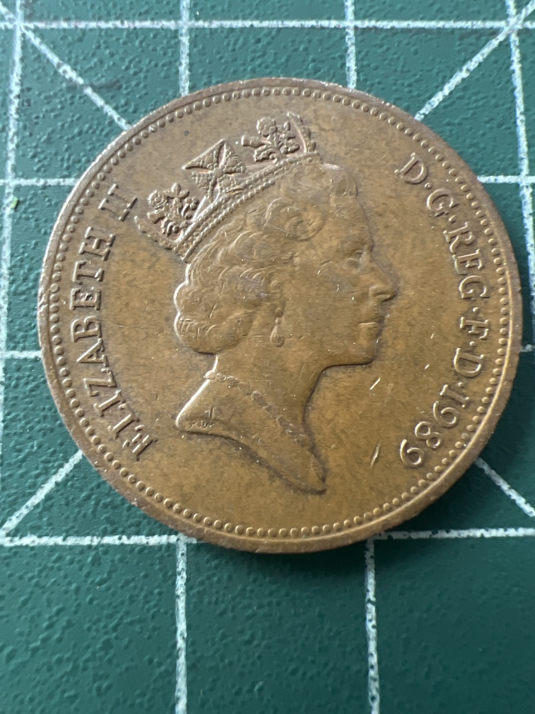 泡泡堂第八十九期  世界硬币纪念章邮票专场（无押金，无佣金，捡漏，全场20包邮，偏远地区除外） 英国高冠2便士