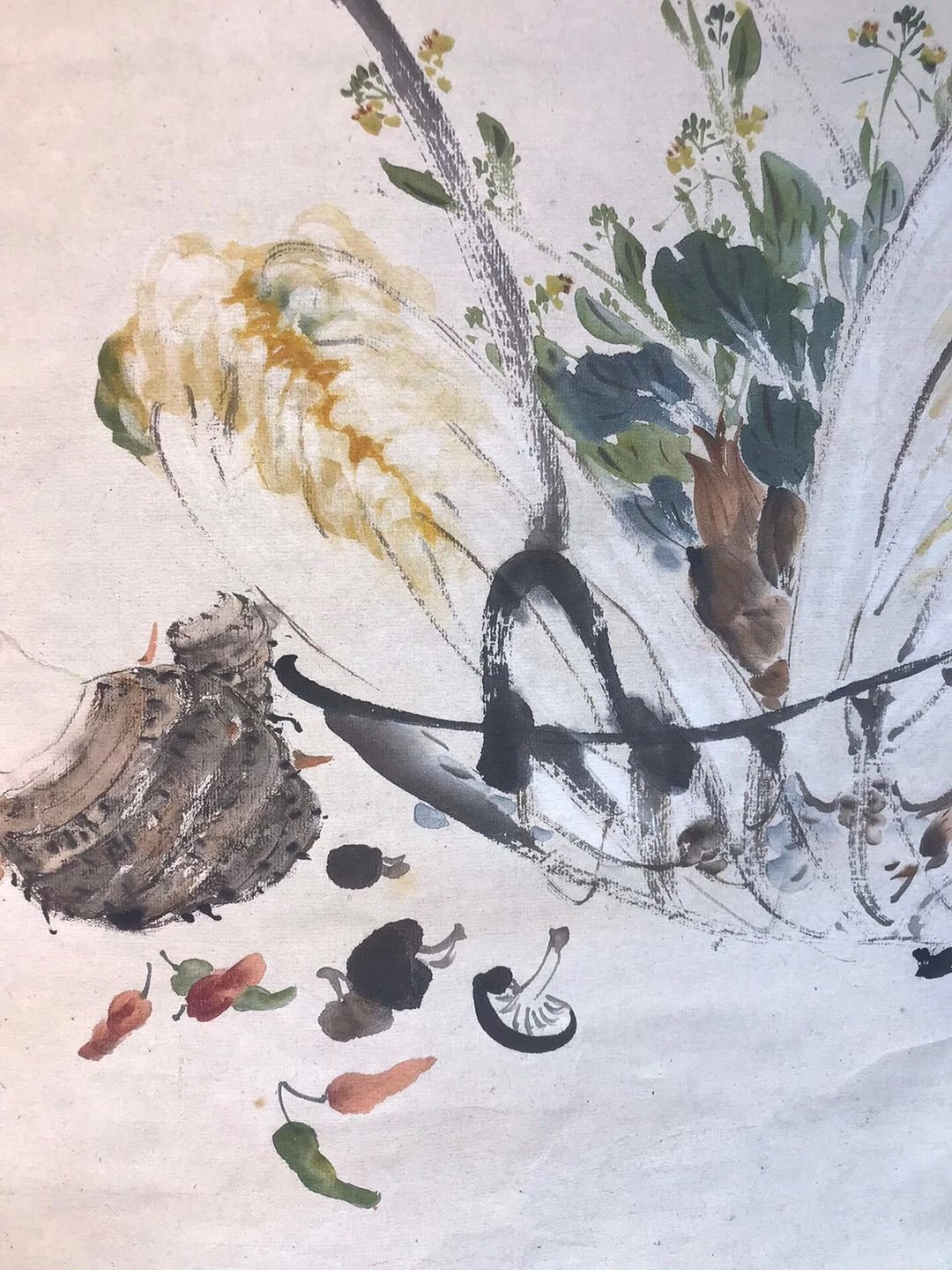 居廉手绘画芯