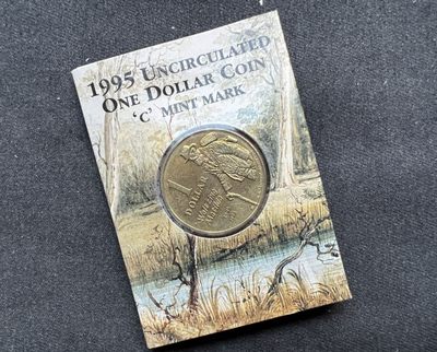 【币观天下】第201期钱币拍卖 - 1995 澳大利亚 民谣《丛林流浪》发表100周年 c标币卡