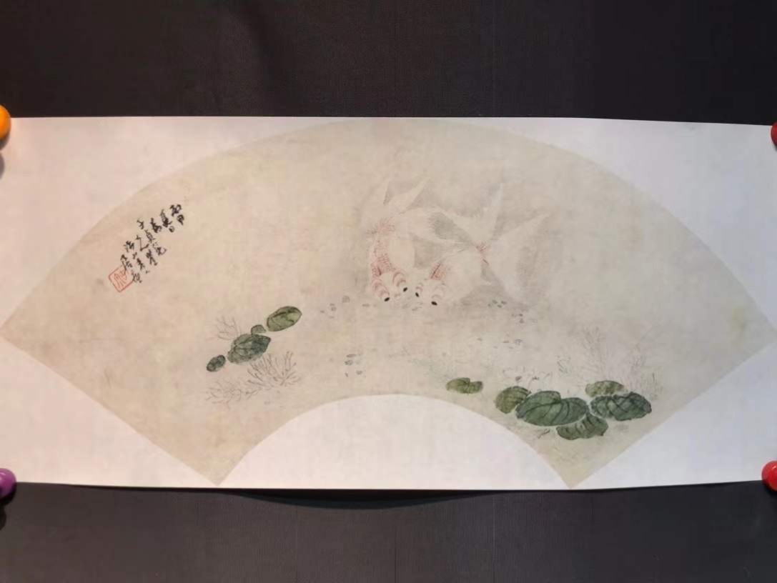 居廉手绘画芯