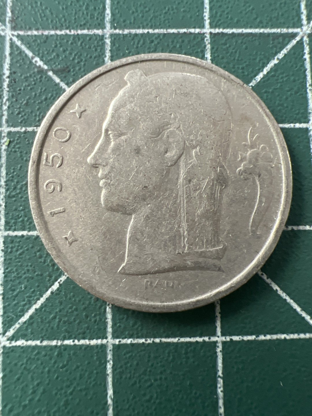 泡泡堂第八十九期  世界硬币纪念章邮票专场（无押金，无佣金，捡漏，全场20包邮，偏远地区除外） 比利时5F