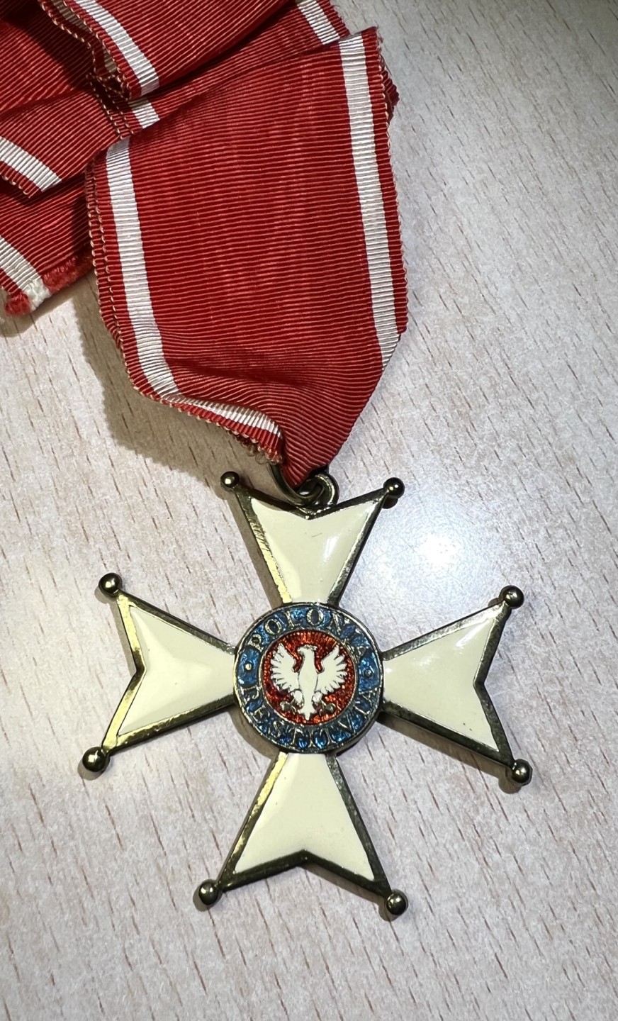 大猫徽章拍卖第202期  波兰指挥官级复兴勋章