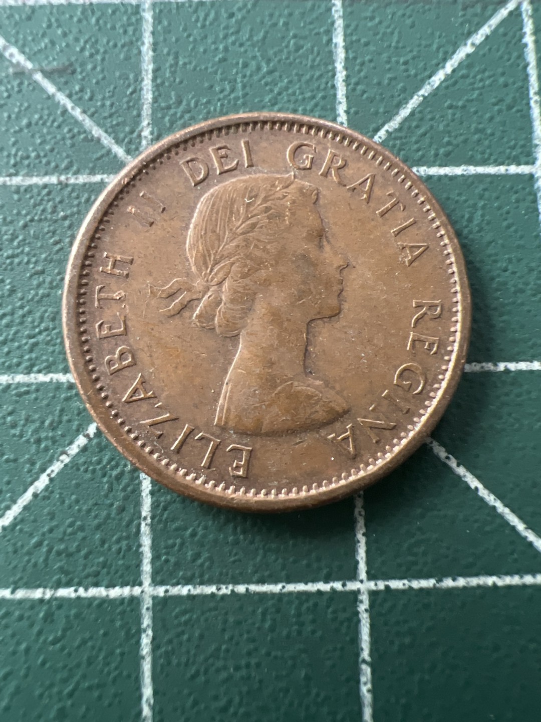 泡泡堂第八十九期  世界硬币纪念章邮票专场（无押金，无佣金，捡漏，全场20包邮，偏远地区除外） 加拿大1958年一分