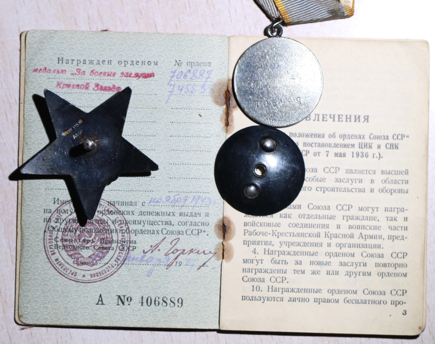 大猫徽章拍卖第202期  苏联红星套章一组 红星银轮