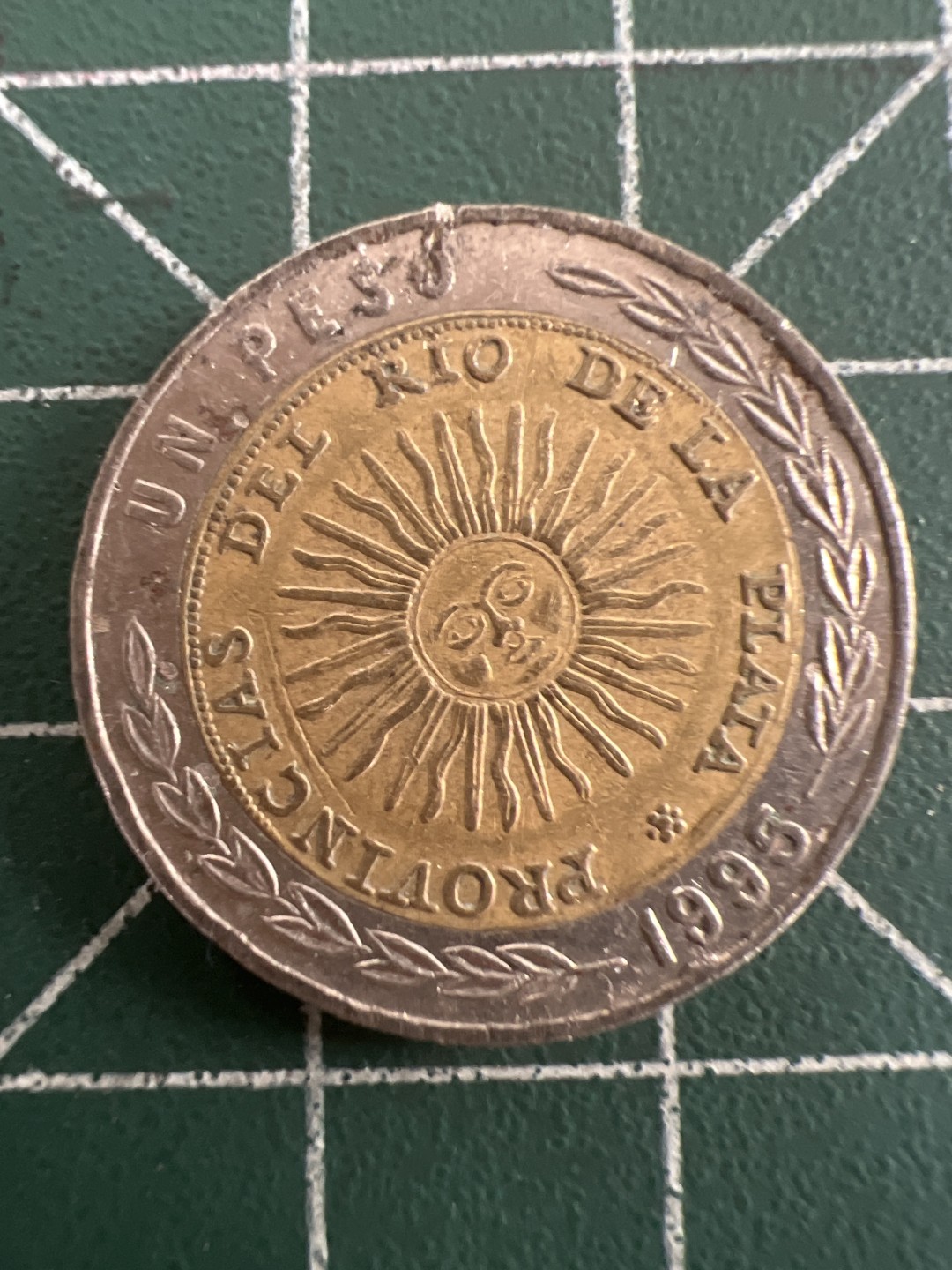 泡泡堂第八十七期  世界硬币纪念章邮票专场（无押金，无佣金，捡漏，全场20包邮，偏远地区除外） 阿根廷太阳