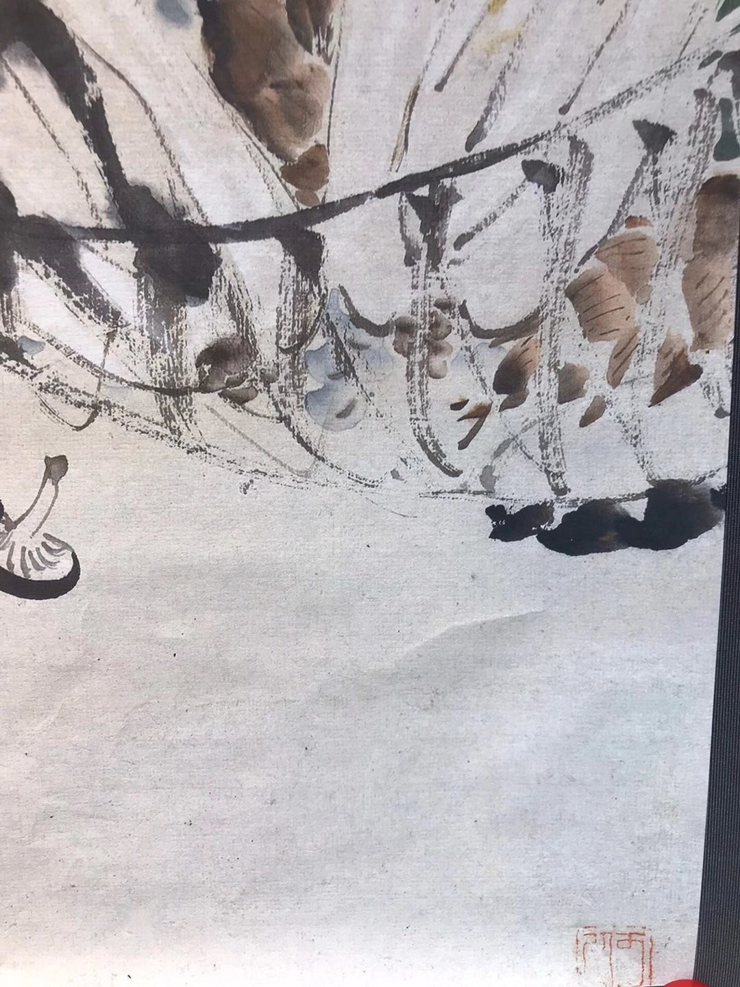 居廉手绘画芯