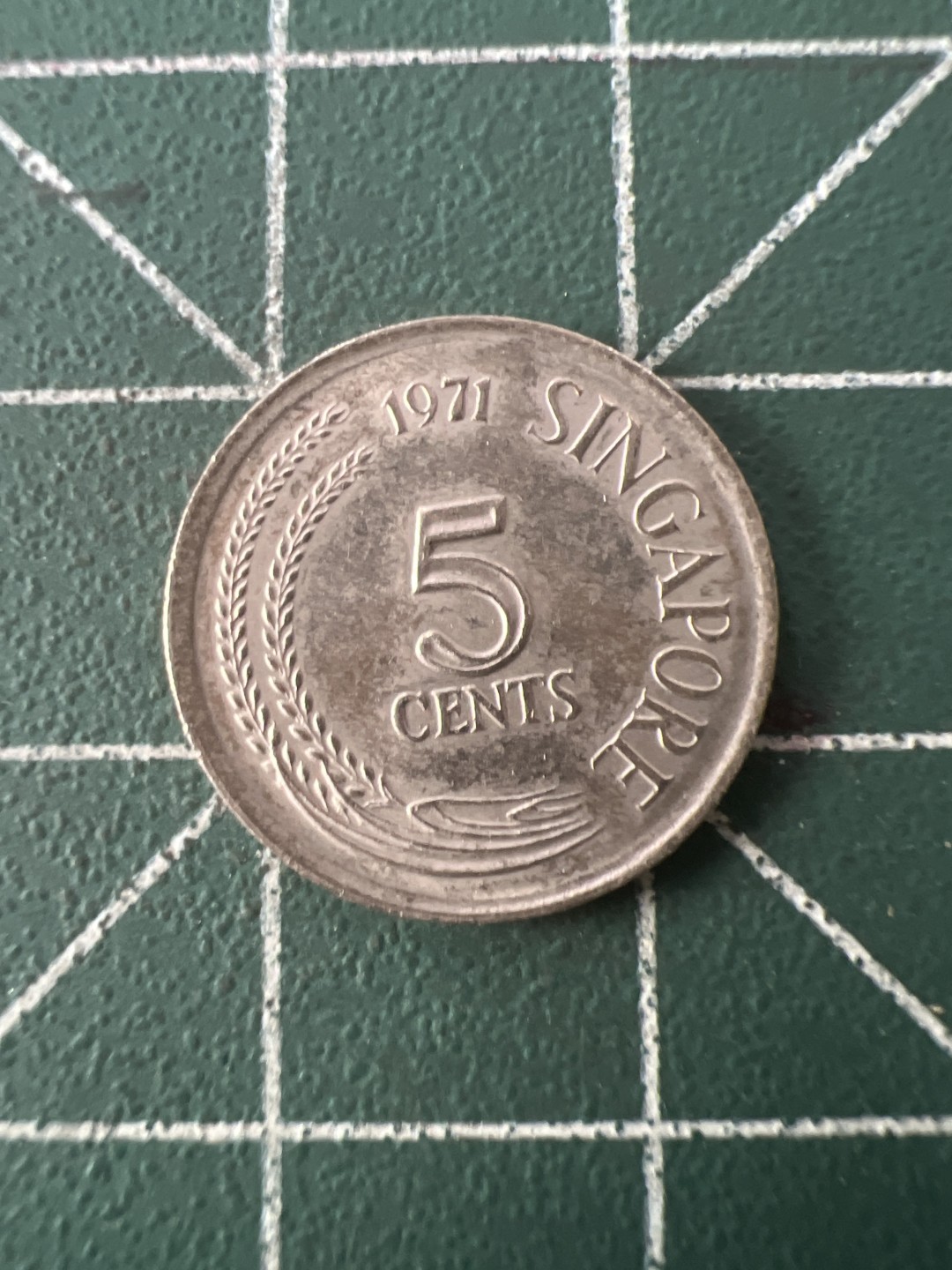 泡泡堂第九十期  世界硬币专场（无押金，无佣金，捡漏，全场20包邮，偏远地区除外） 新加坡老五分