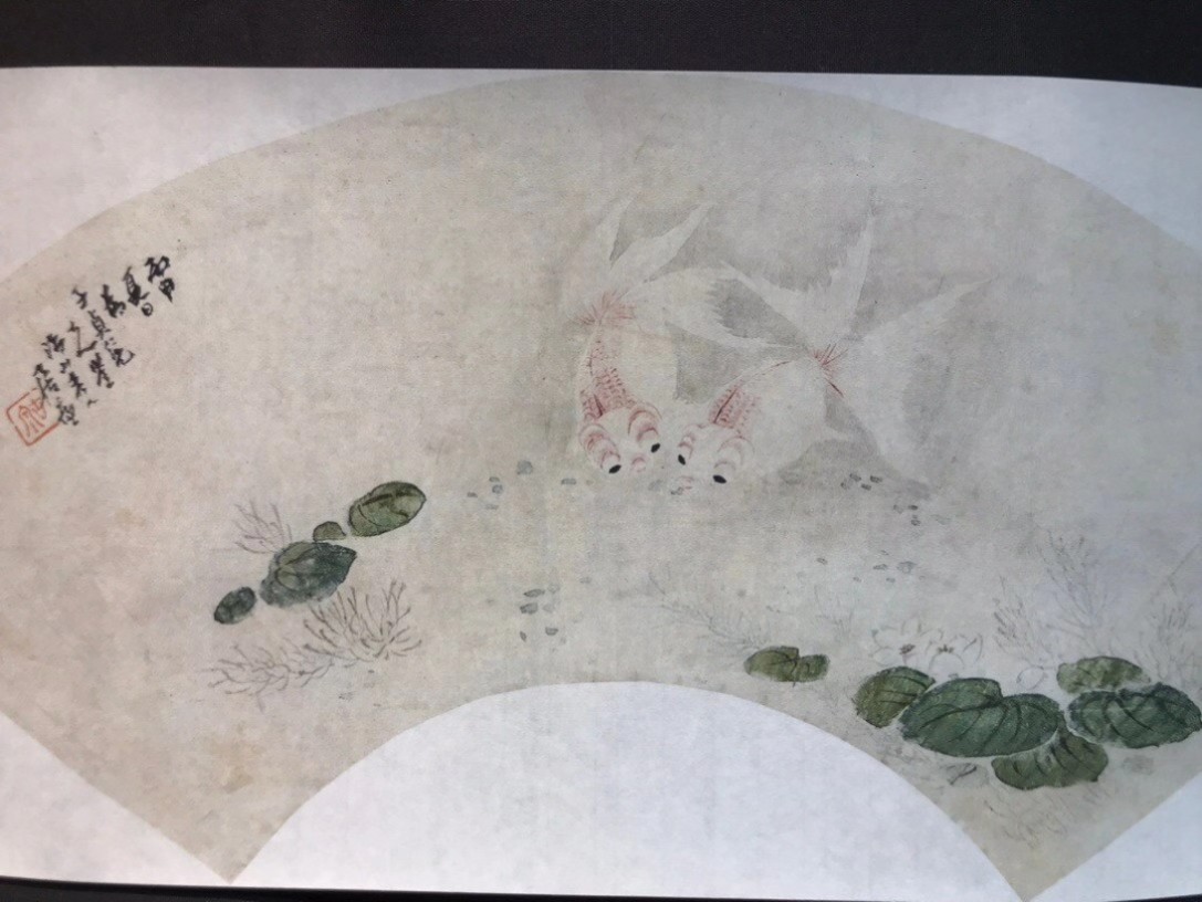居廉手绘画芯