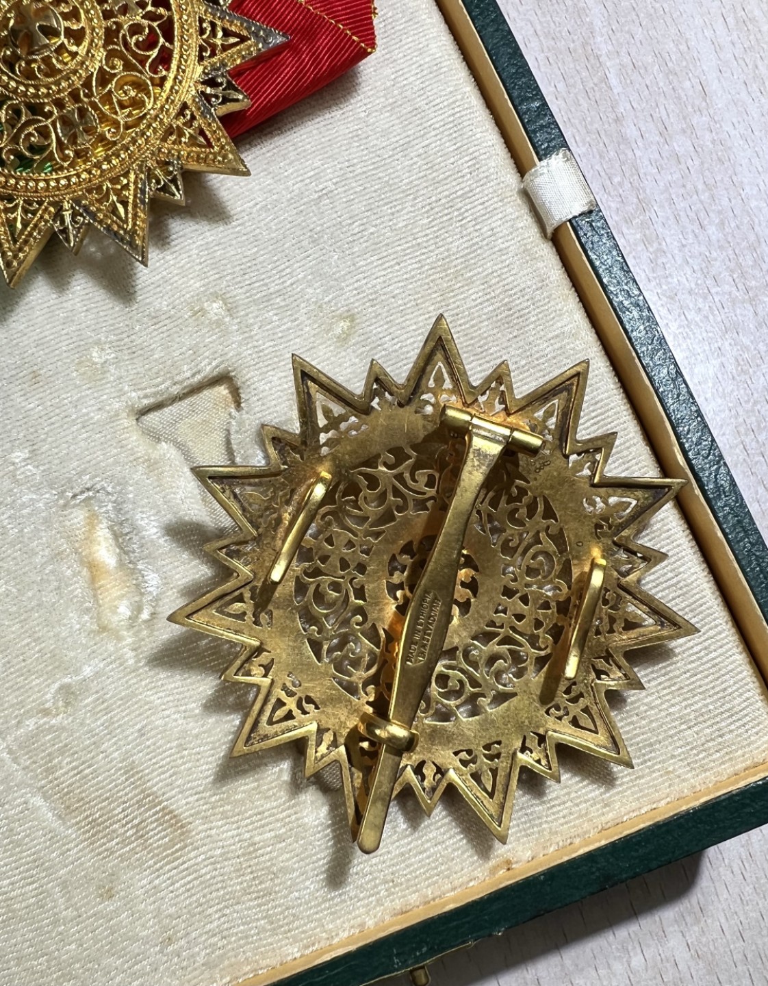 大猫徽章拍卖第202期  埃塞俄比亚王国 大十字级埃塞俄比亚之星勋章 原盒