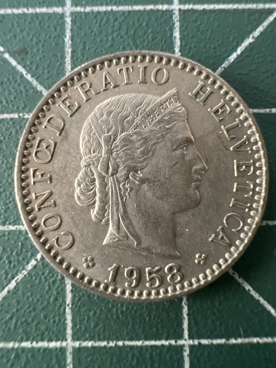 泡泡堂第九十期  世界硬币专场（无押金，无佣金，捡漏，全场20包邮，偏远地区除外） 瑞士58年20分