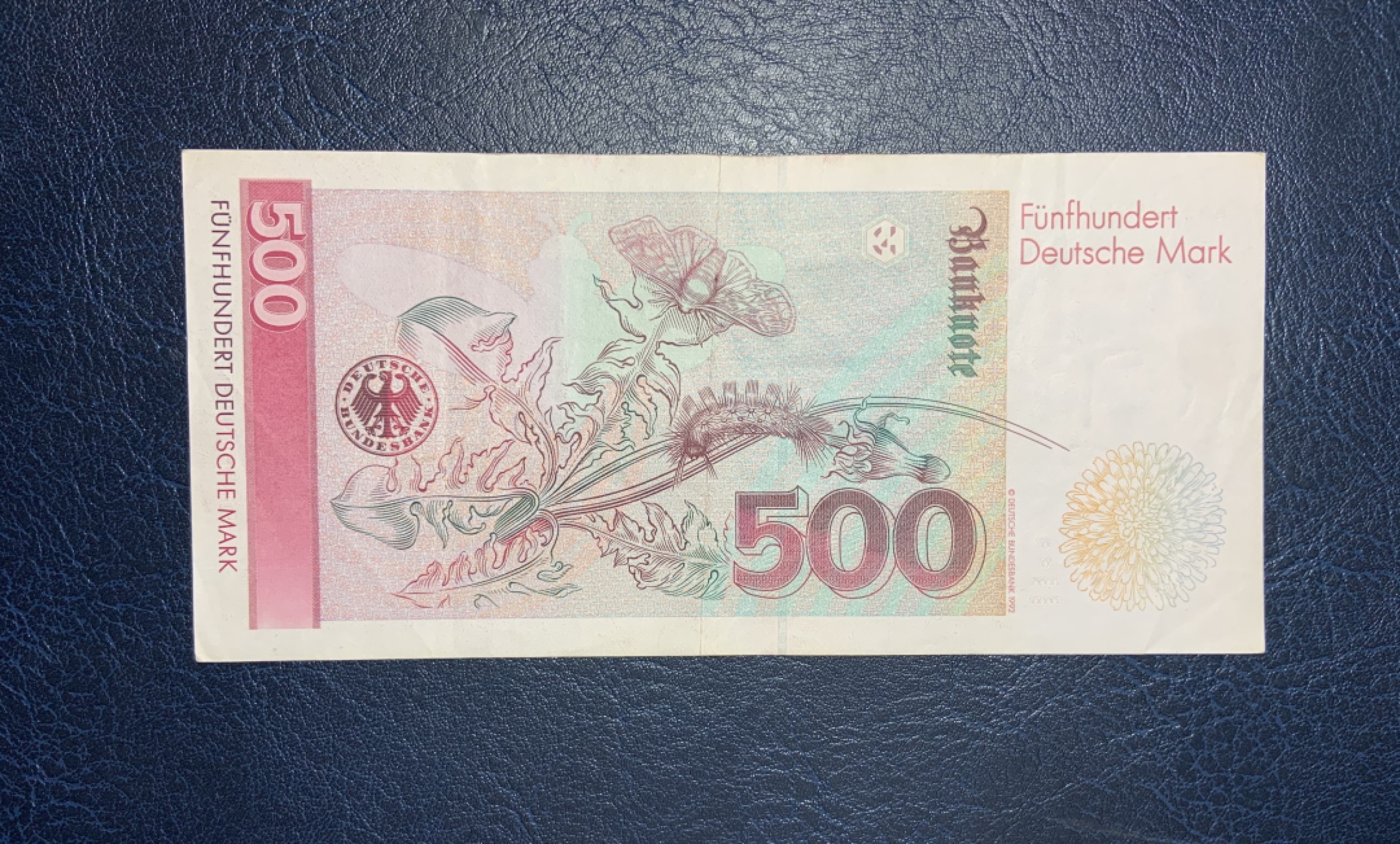 收藏联盟Quantum Auction 第192期拍卖(再次更新) 德国联邦1991年500马克 非全新 品相如图 AA冠 梅里安