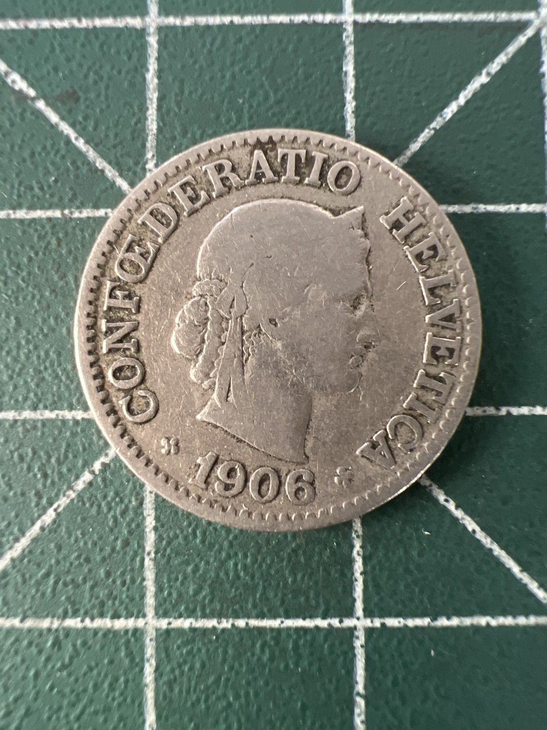 泡泡堂第九十一期  世界硬币纪念章邮票专场（无押金，无佣金，捡漏，全场20包邮，偏远地区除外） 瑞士1906年老十分