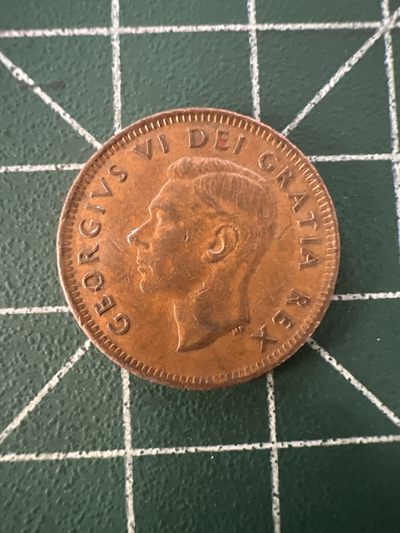 泡泡堂第九十一期  世界硬币纪念章邮票专场（无押金，无佣金，捡漏，全场20包邮，偏远地区除外） - 加拿大男头一分