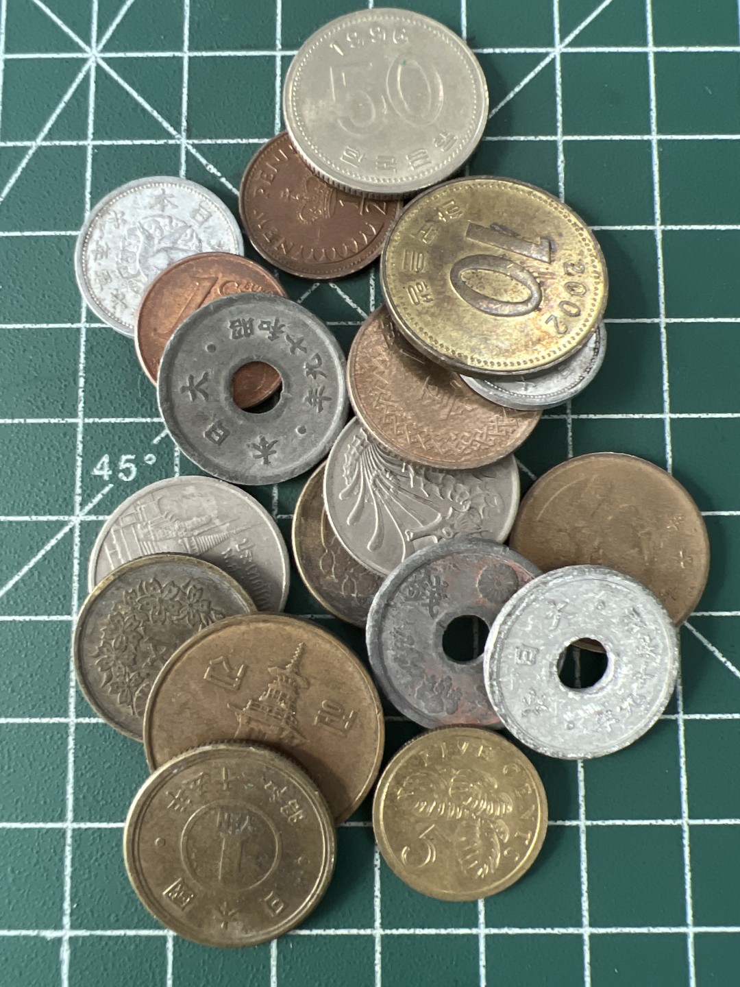 泡泡堂第九十一期  世界硬币纪念章邮票专场（无押金，无佣金，捡漏，全场20包邮，偏远地区除外） 杂币一组十四