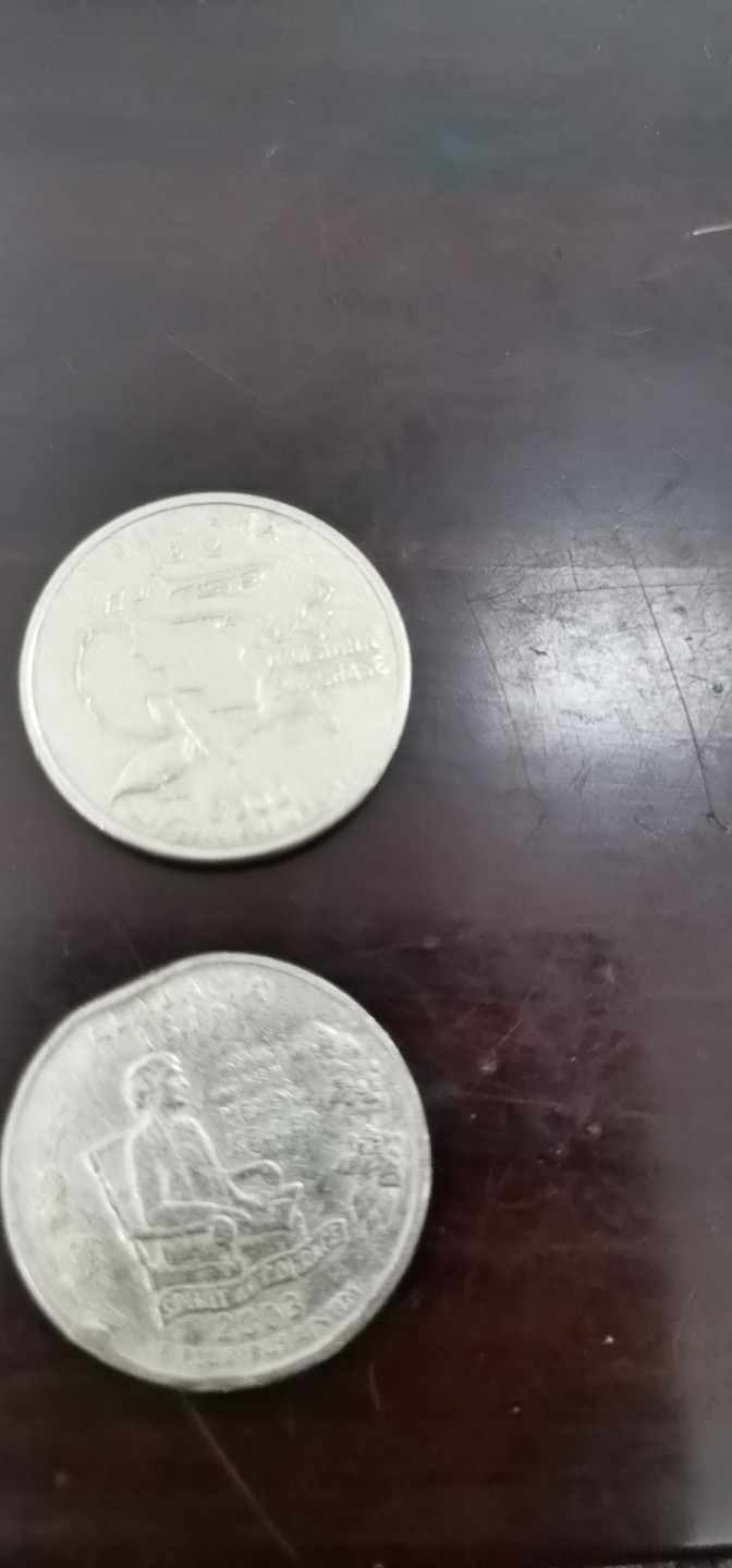 一个硬币，一个故事。