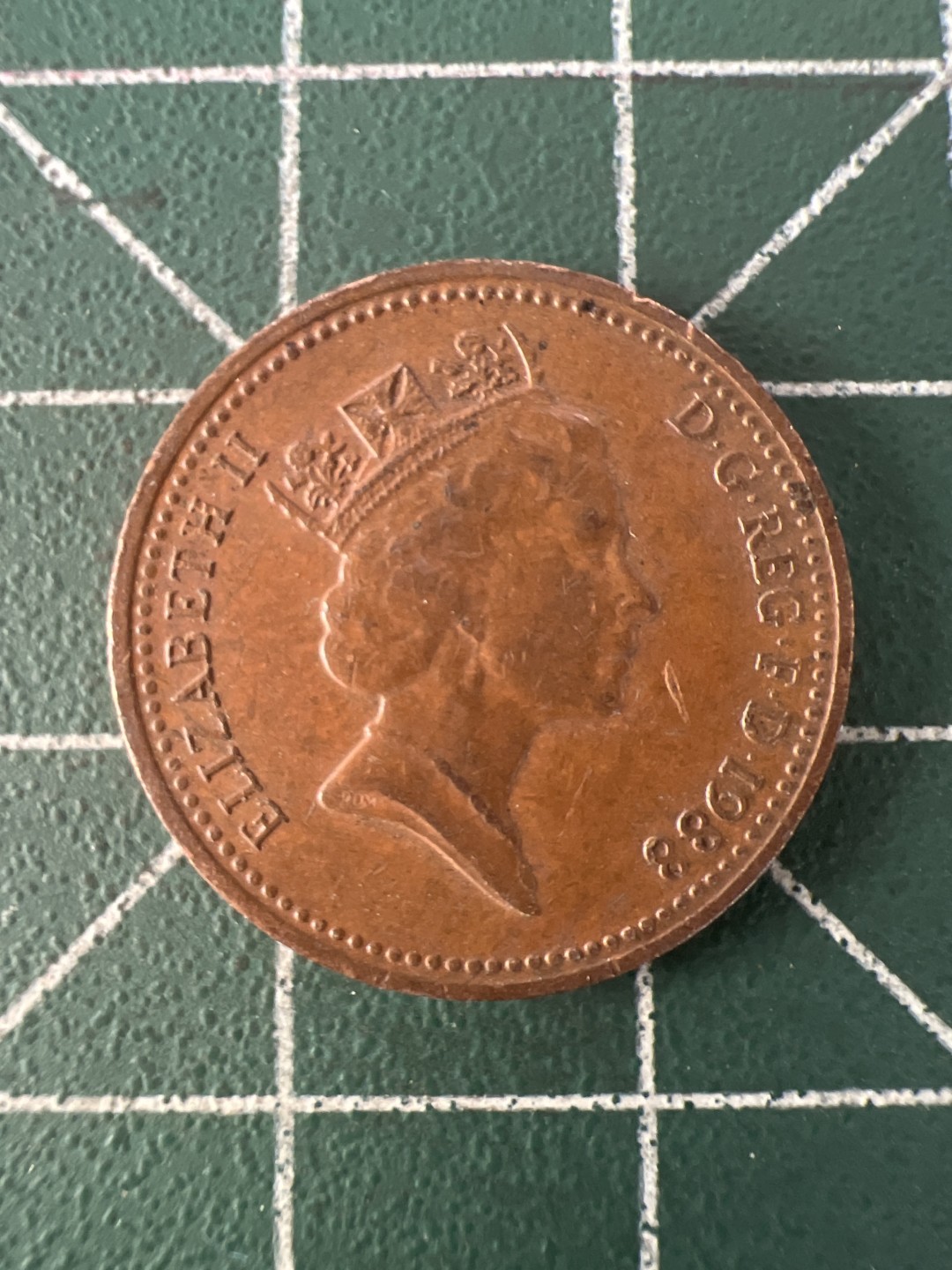 泡泡堂第九十一期  世界硬币纪念章邮票专场（无押金，无佣金，捡漏，全场20包邮，偏远地区除外） 英国高冠一便士