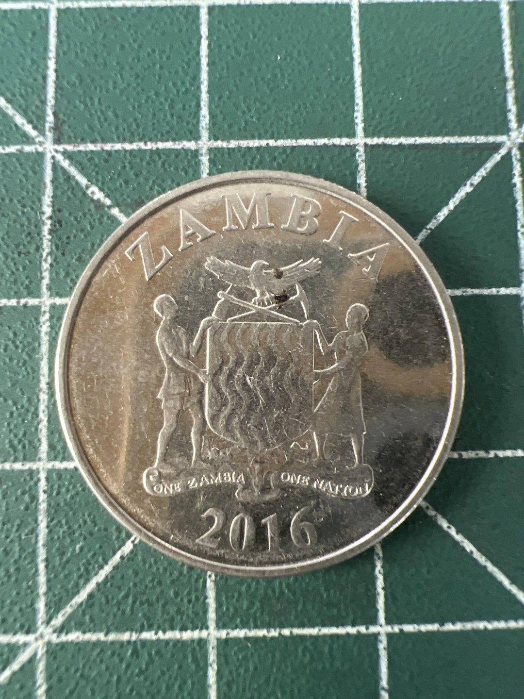 泡泡堂第九十一期  世界硬币纪念章邮票专场（无押金，无佣金，捡漏，全场20包邮，偏远地区除外） 赞比亚1K