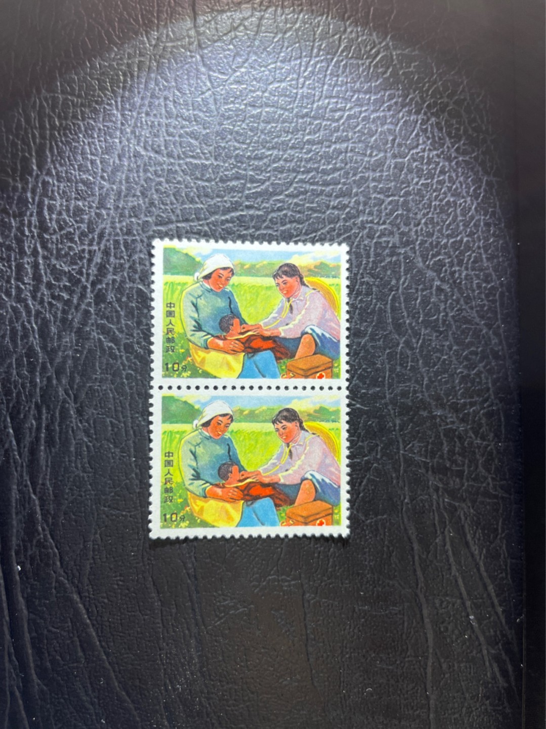 洪涛臻品 精选邮票限时拍卖第三十期 文17  10分  2连一组，全品，喜欢不要错过，全品可评级。全网及邮票市场裸票资源枯竭，大多数全品都已送去评级，尤其是全品老纪特十分难寻，把握机会！
