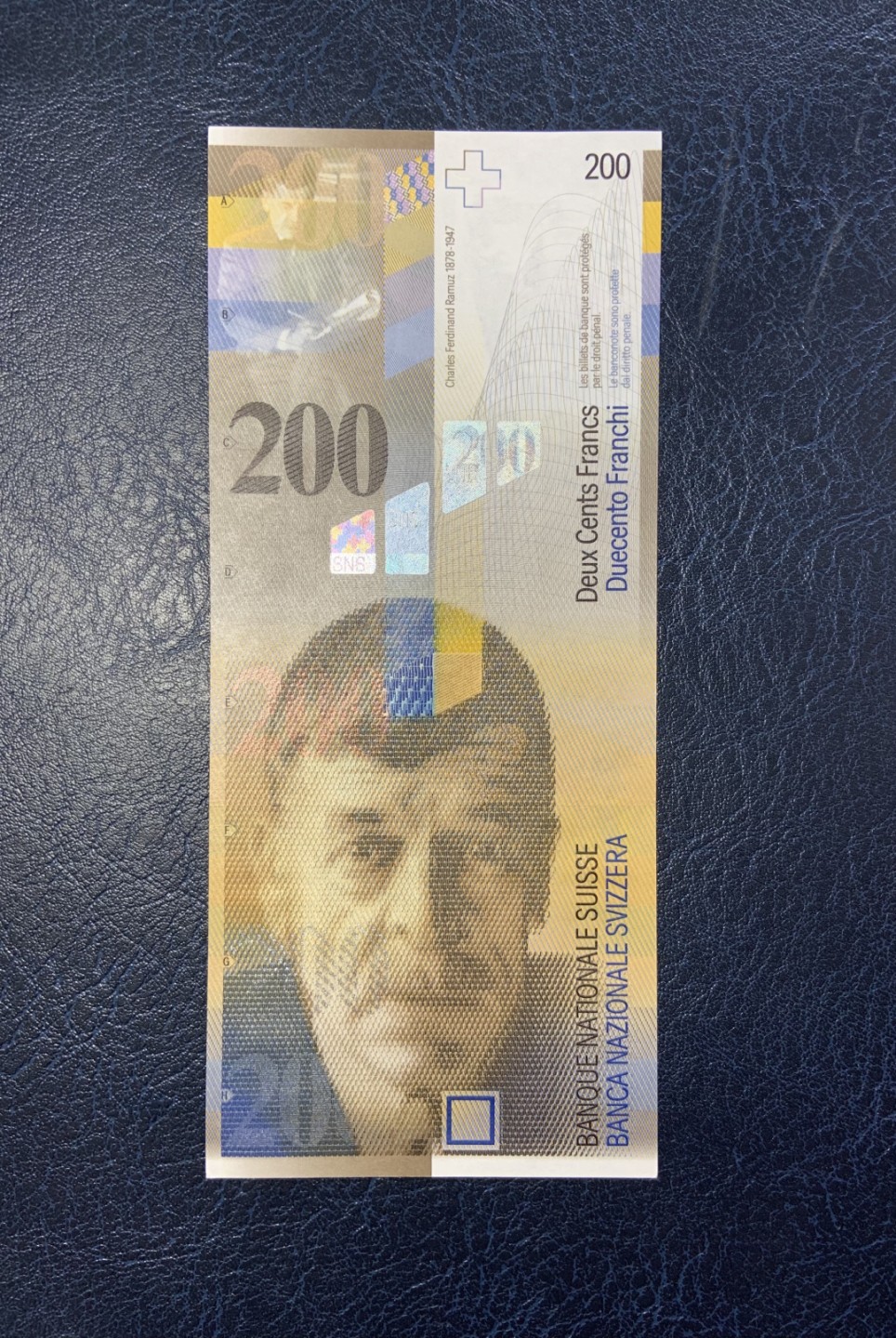 收藏联盟Quantum Auction 第192期拍卖(再次更新) 瑞士2014年200法郎 品相全新UNC 