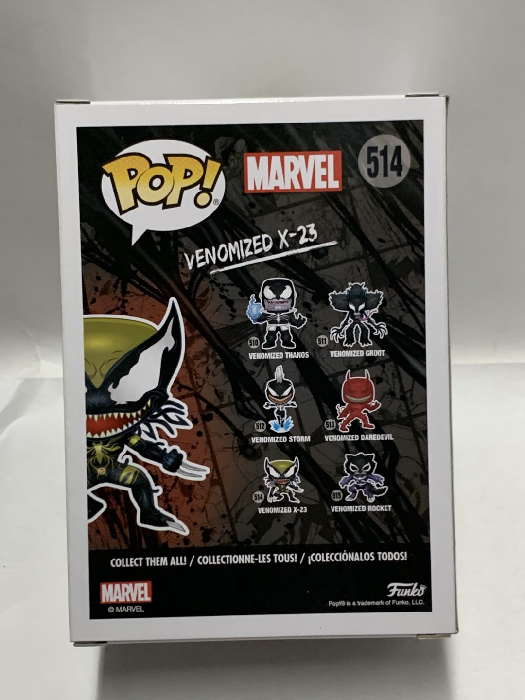 零元拍：漫威 正版 POP FUNKO 毒液系列：毒液X-23。全新未拆。