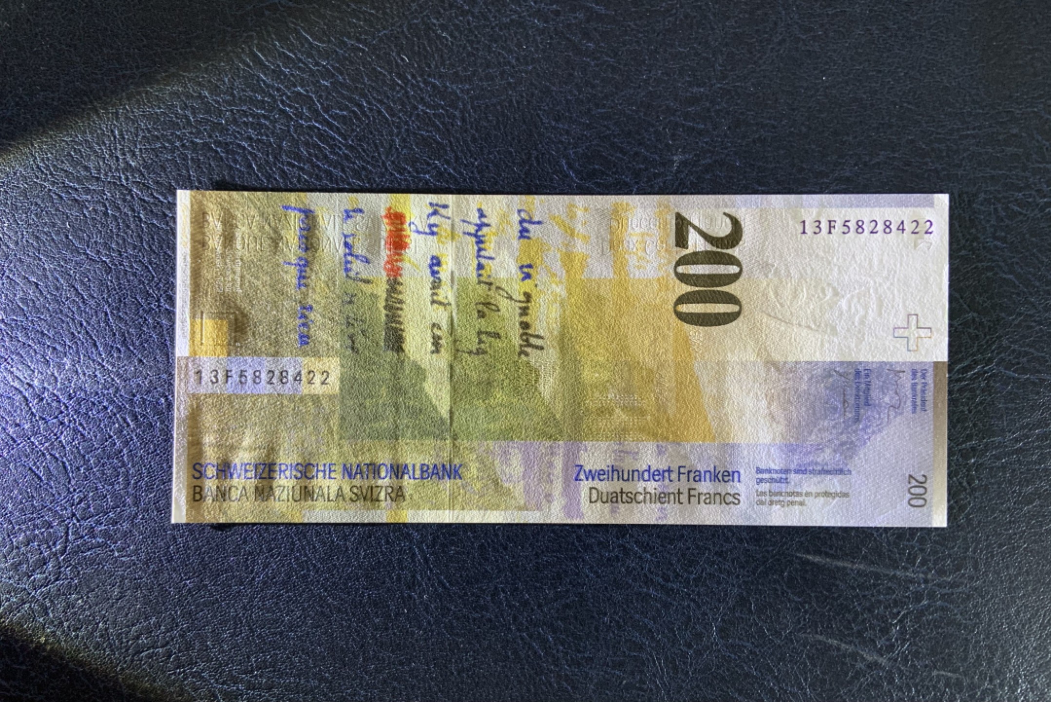 收藏联盟Quantum Auction 第192期拍卖(再次更新) 瑞士2014年200法郎 品相全新UNC 