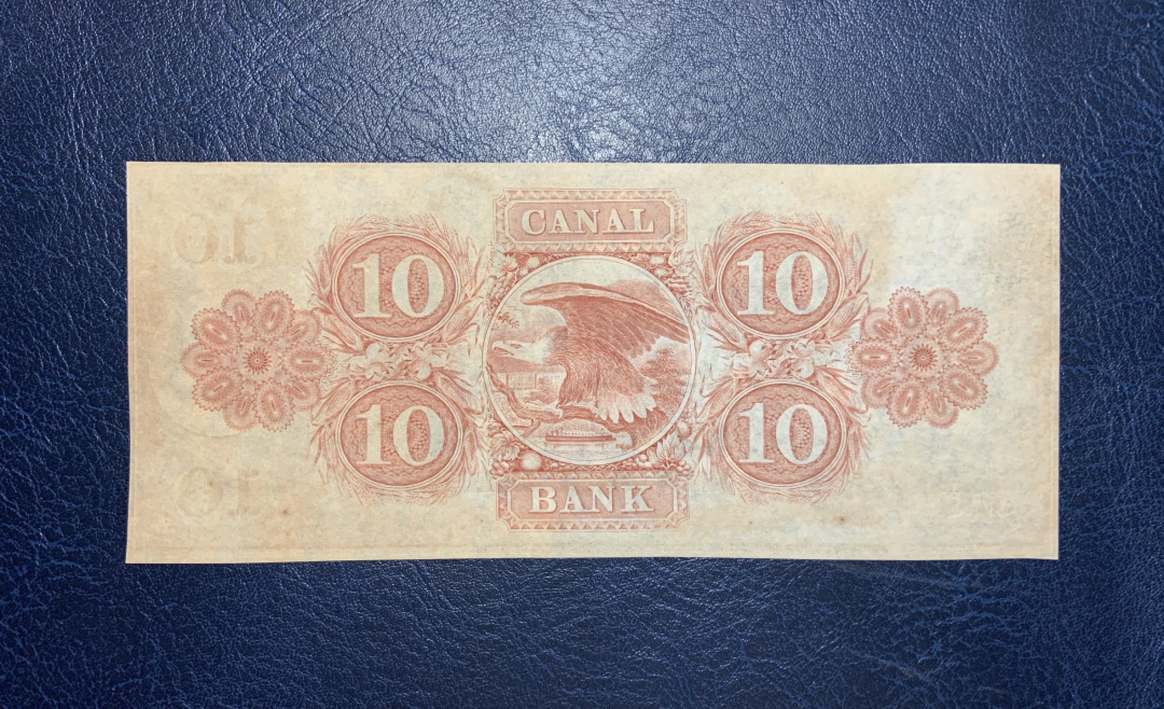 收藏联盟Quantum Auction 第192期拍卖(再次更新) 美国新奥尔良州康奈尔银行18xx年10元 品相全新UNC