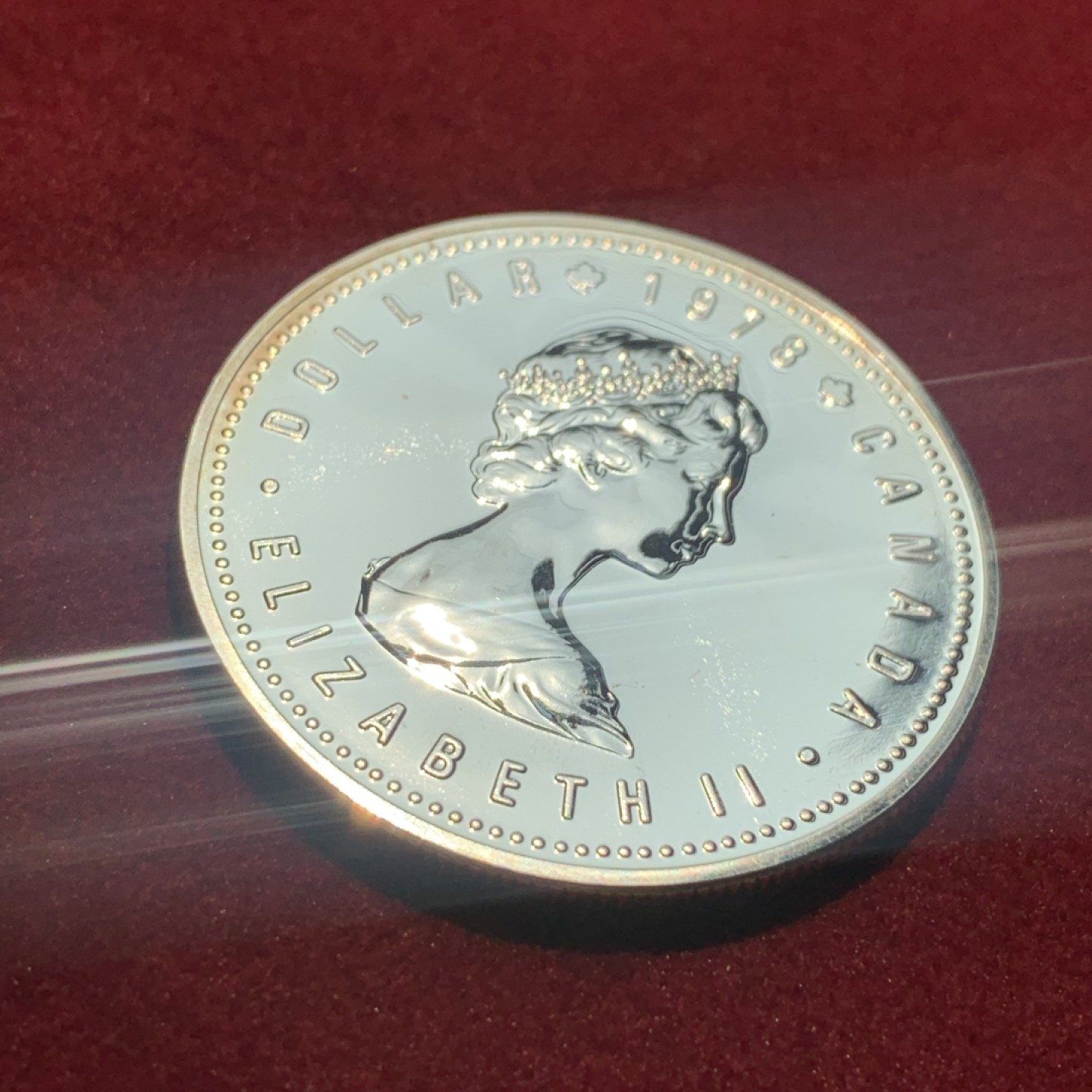 《竞宝斋》第95场-本周日，周一，周四，3场连拍（全场不限金额包邮） 加拿大 1978年 英联邦运动会1元 精制大银币