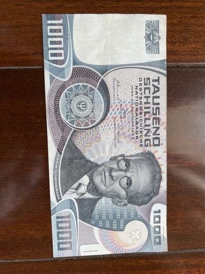 Banknote mall第二期 - 奥地利纸币薛定谔AU