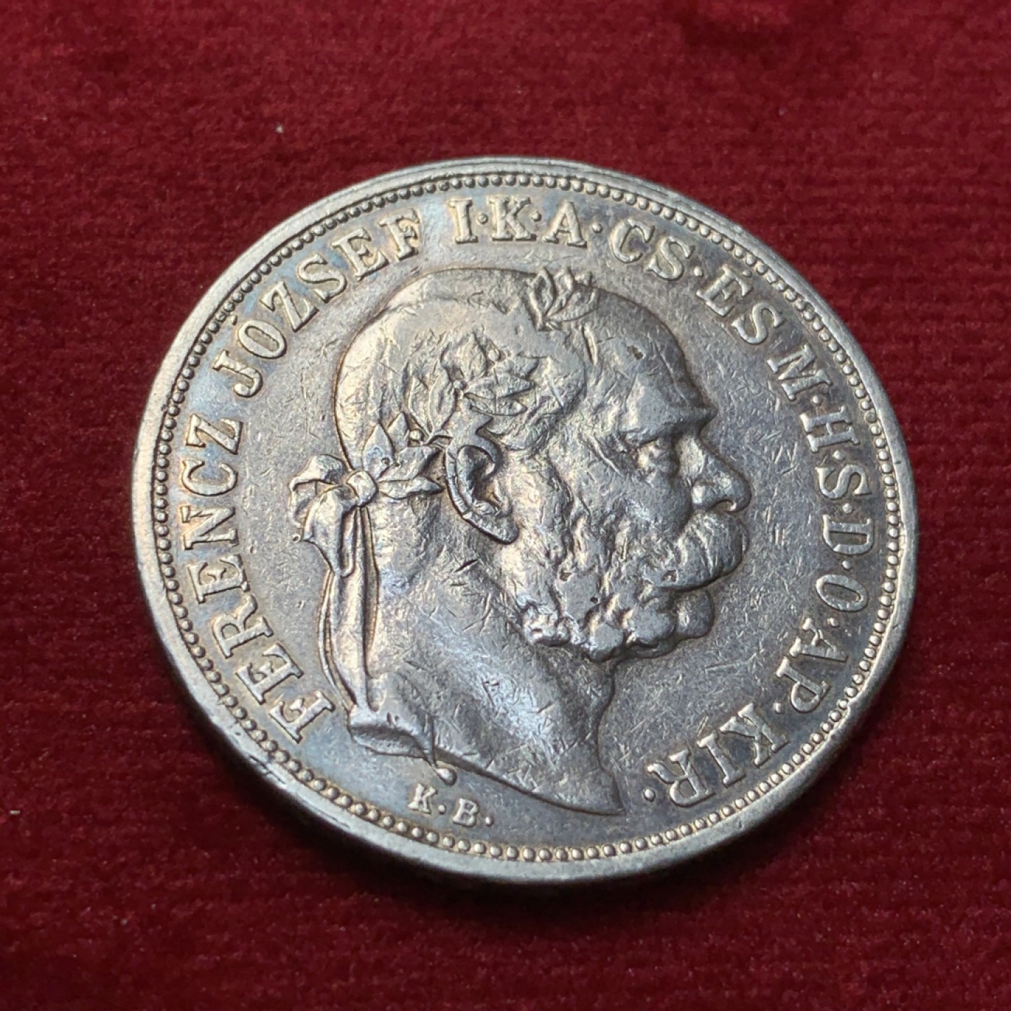 《竞宝斋》第95场-本周日，周一，周四，3场连拍（全场不限金额包邮） 1909年匈牙利 双天使5克朗银币