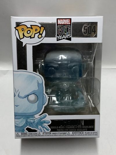 零元拍：漫威80周年 正版 POP FUNKO 冰人。全新未拆。 - 零元拍：漫威80周年 正版 POP FUNKO 冰人。全新未拆。