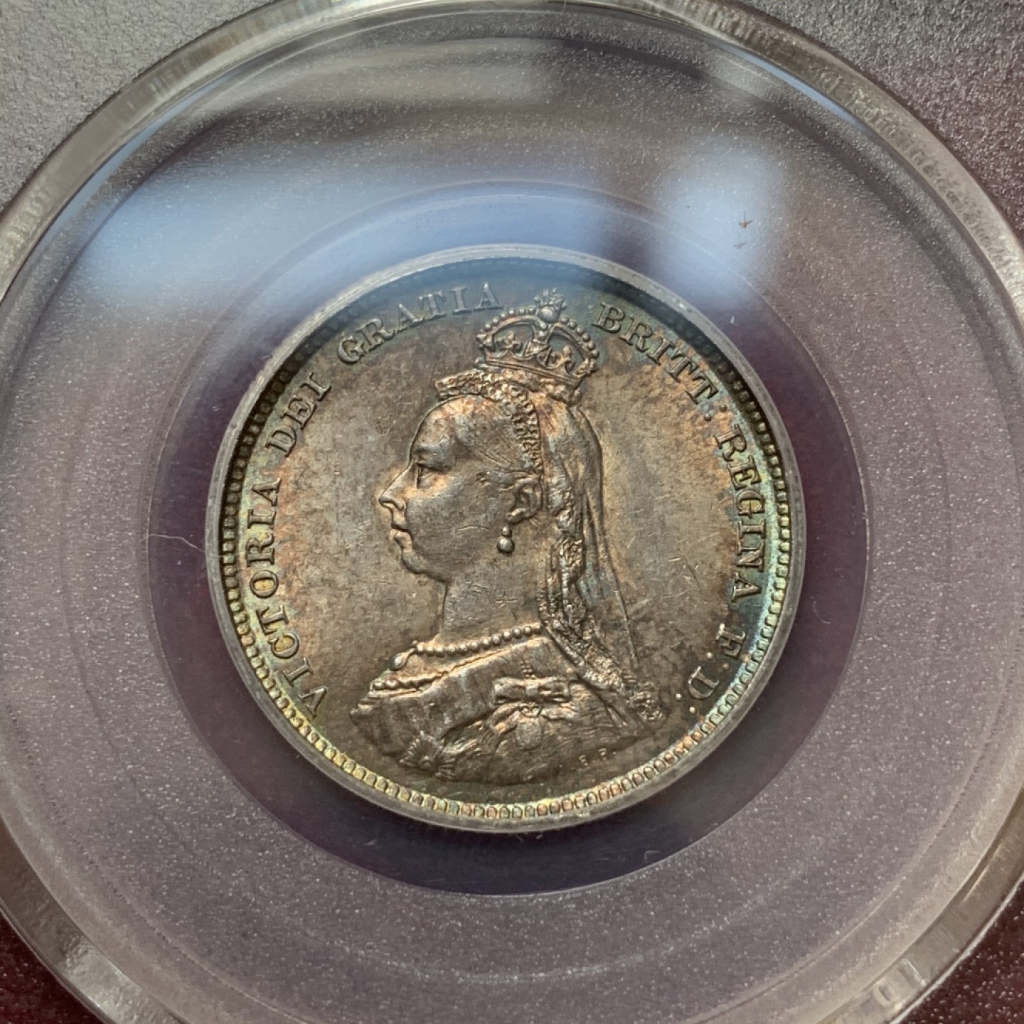 《竞宝斋》第95场-本周日，周一，周四，3场连拍（全场不限金额包邮） 公博评级 英国1887年高冠一套7枚 虽然是公博 整体状态都不错 个别符合MS气质  现代机制币的经典之作，一次收齐