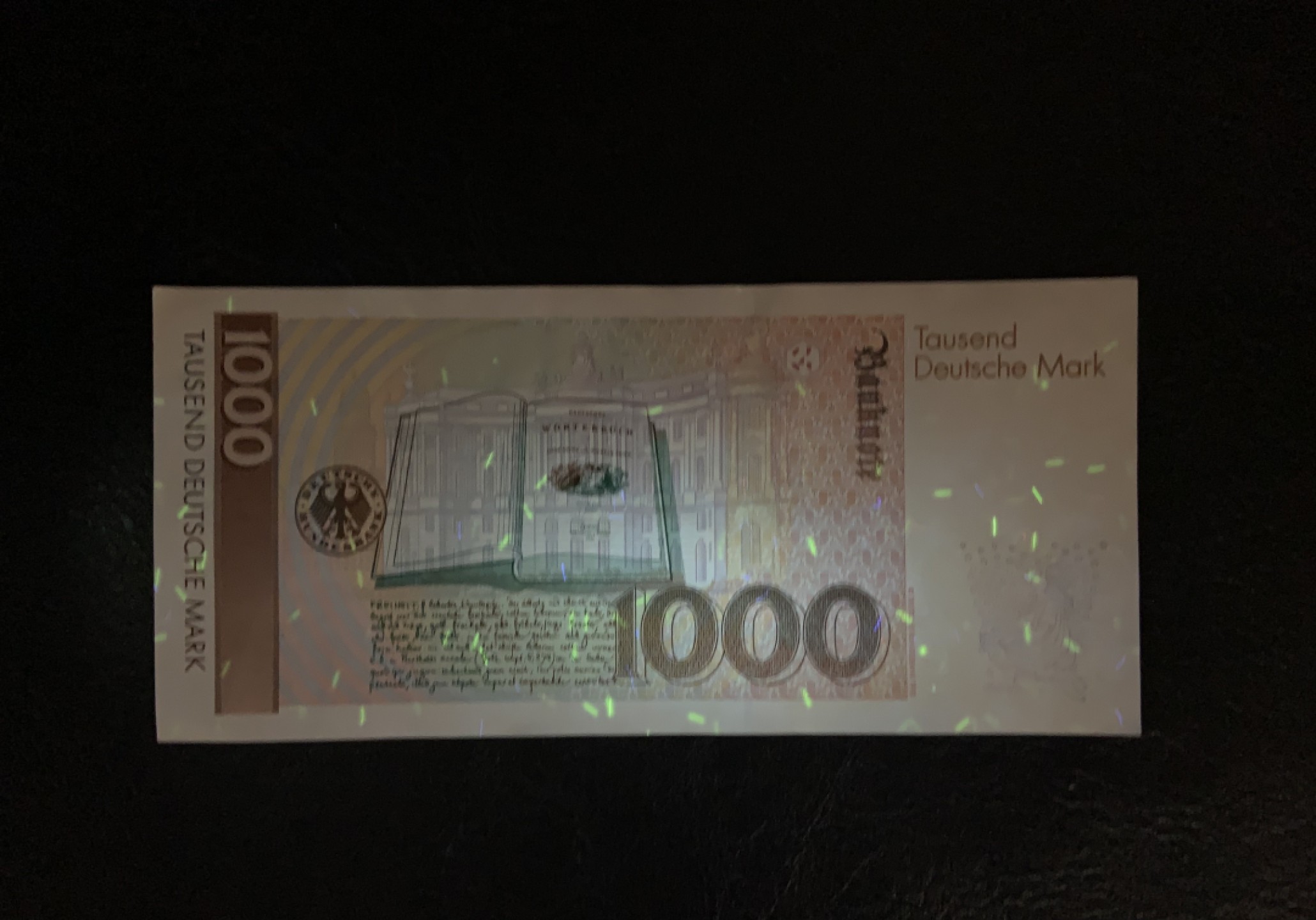 收藏联盟Quantum Auction 第192期拍卖(再次更新) 德国联邦1993年1000马克 非全新 品相AU+ 格林兄弟