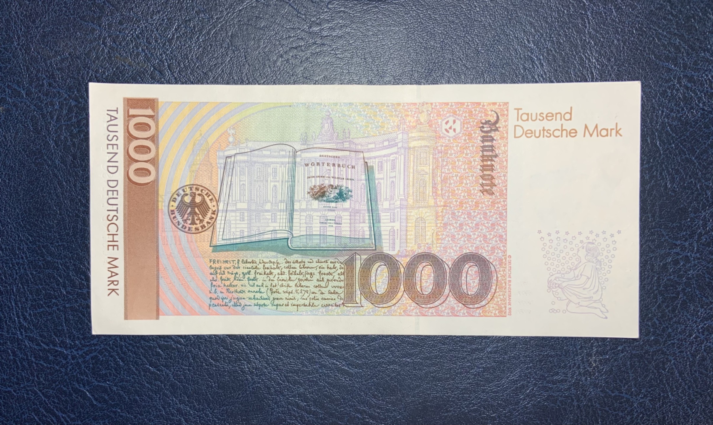 收藏联盟Quantum Auction 第192期拍卖(再次更新) 德国联邦1993年1000马克 非全新 品相AU+ 格林兄弟