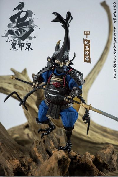 零元拍：乌鸦CROWTOYS 1/12 鬼甲众地煞陀螺可动人偶全新未拆。 - 零元拍：乌鸦CROWTOYS 1/12 鬼甲众地煞陀螺可动人偶全新未拆。