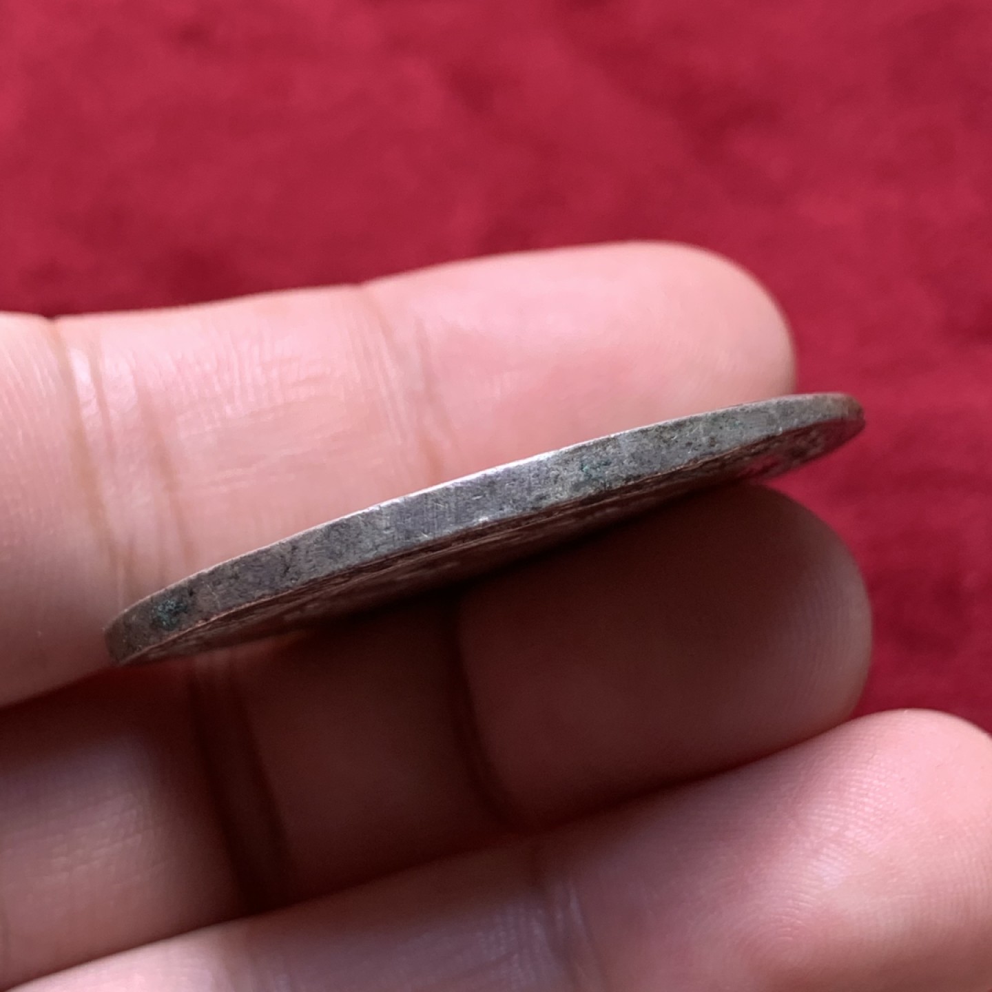 《竞宝斋》第95场-本周日，周一，周四，3场连拍（全场不限金额包邮） 1624年 神罗 布伦瑞克 老泰勒银币 少见品种  29.16克  42.35mm大直径