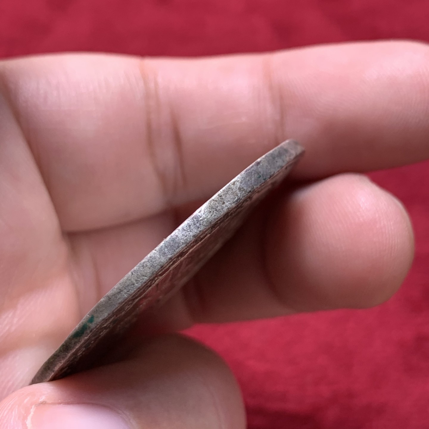 《竞宝斋》第95场-本周日，周一，周四，3场连拍（全场不限金额包邮） 1624年 神罗 布伦瑞克 老泰勒银币 少见品种  29.16克  42.35mm大直径