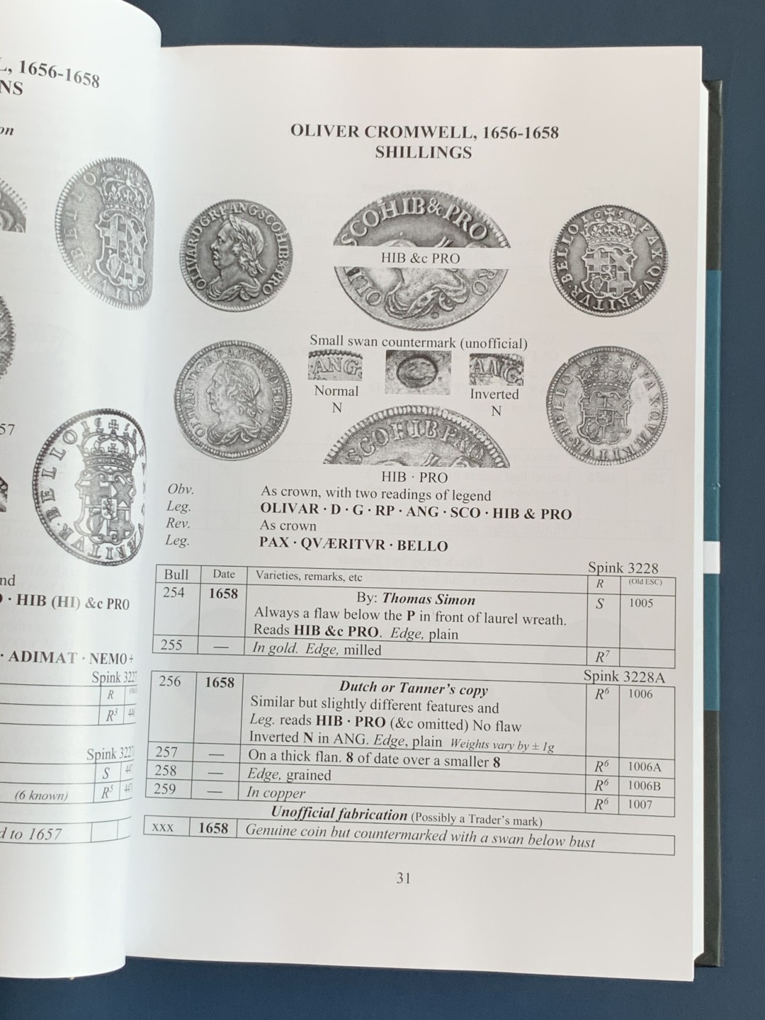 《竞宝斋》第96场-本周日，周一，周四，3场连拍（全场不限金额包邮） 2020版精装完美品 英国 ESC 银币目录 1649年以来英国银币大全 英系必备，版别详尽，P与N用的ESC编号即来自于该目录 厚达598页