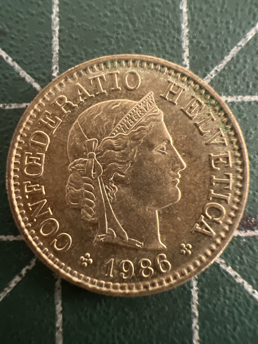 泡泡堂第九十三期  世界硬币纪念章邮票专场（无押金，无佣金，捡漏，全场20包邮，偏远地区除外） 瑞士5分