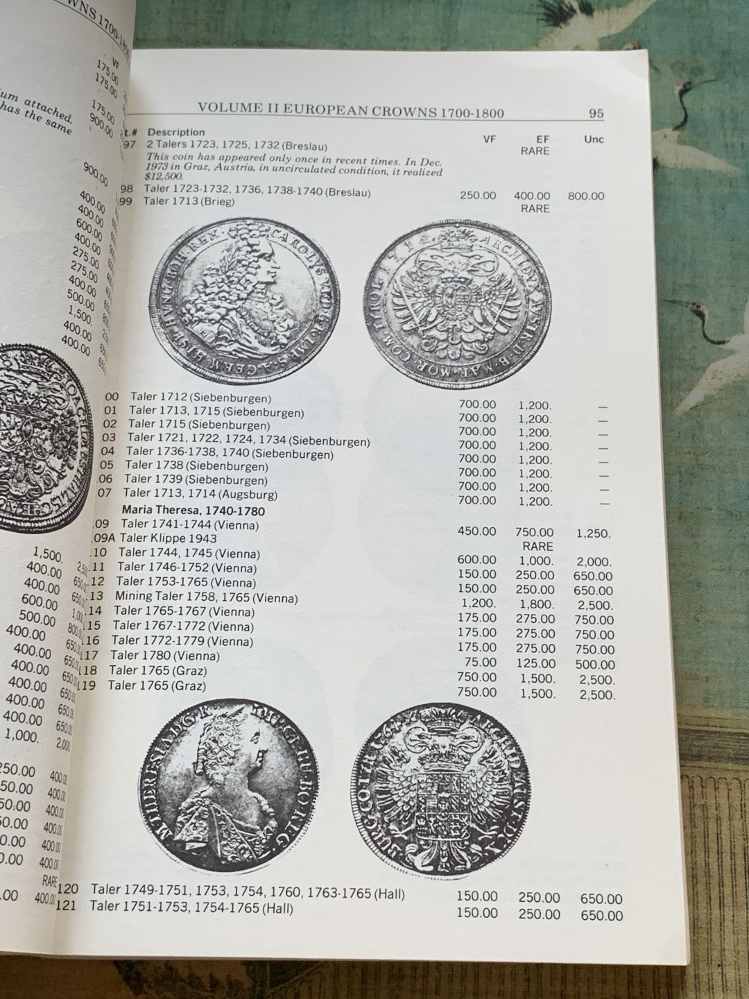 《竞宝斋》第96场-本周日，周一，周四，3场连拍（全场不限金额包邮） 达文波特 克朗与泰勒1484-1968目录与价格指南 厚达 560页