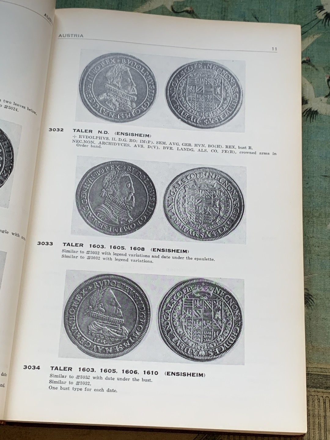 《竞宝斋》第96场-本周日，周一，周四，3场连拍（全场不限金额包邮） 达文波特 欧洲克朗1600-1700 达文波特目录最少版本 厚达630页