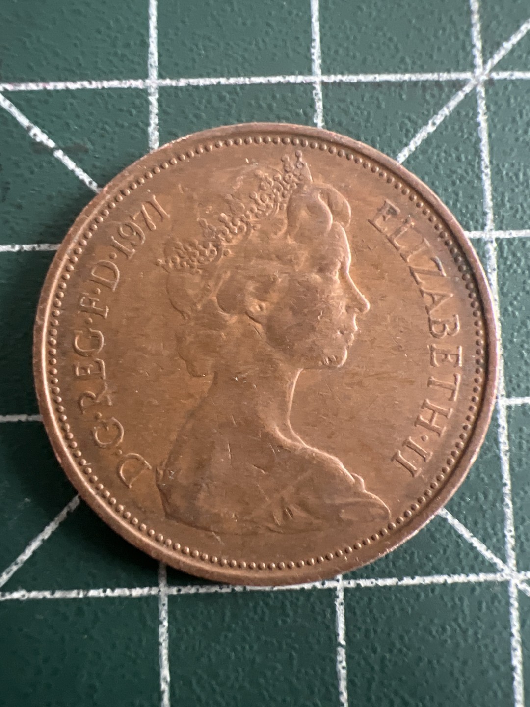 泡泡堂第九十三期  世界硬币纪念章邮票专场（无押金，无佣金，捡漏，全场20包邮，偏远地区除外） 英国老二便士大币