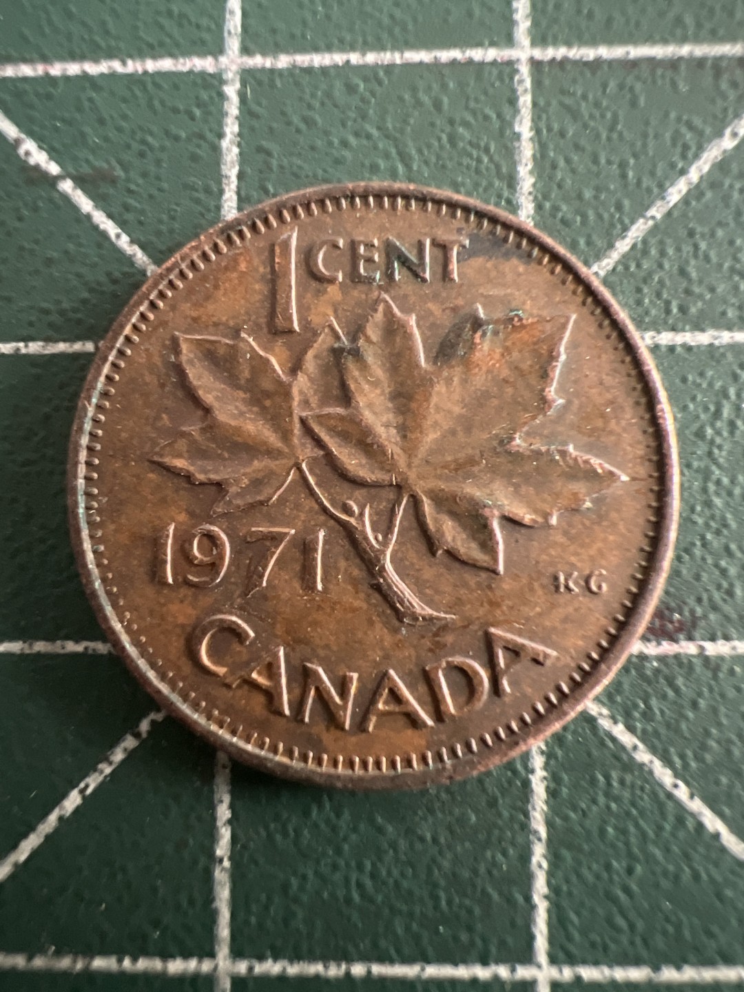 泡泡堂第九十三期  世界硬币纪念章邮票专场（无押金，无佣金，捡漏，全场20包邮，偏远地区除外） 加拿大71年一分