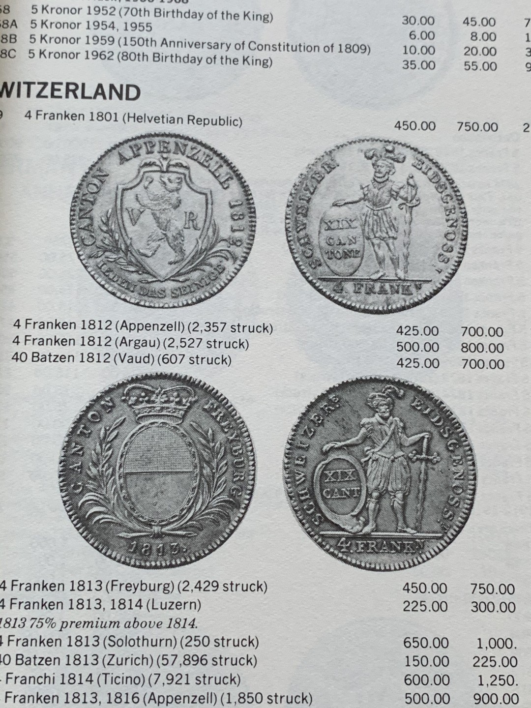 《竞宝斋》第96场-本周日，周一，周四，3场连拍（全场不限金额包邮） 达文波特 克朗与泰勒1484-1968目录与价格指南 厚达 560页