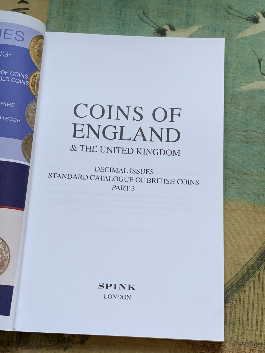 《竞宝斋》第96场-本周日，周一，周四，3场连拍（全场不限金额包邮） SPINK 目录英国十进制版别目录 2016年版