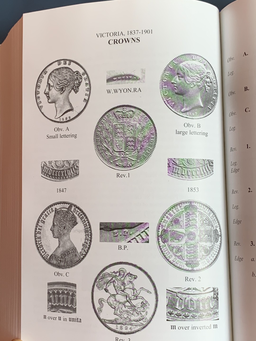 《竞宝斋》第96场-本周日，周一，周四，3场连拍（全场不限金额包邮） 2020版精装完美品 英国 ESC 银币目录 1649年以来英国银币大全 英系必备，版别详尽，P与N用的ESC编号即来自于该目录 厚达598页