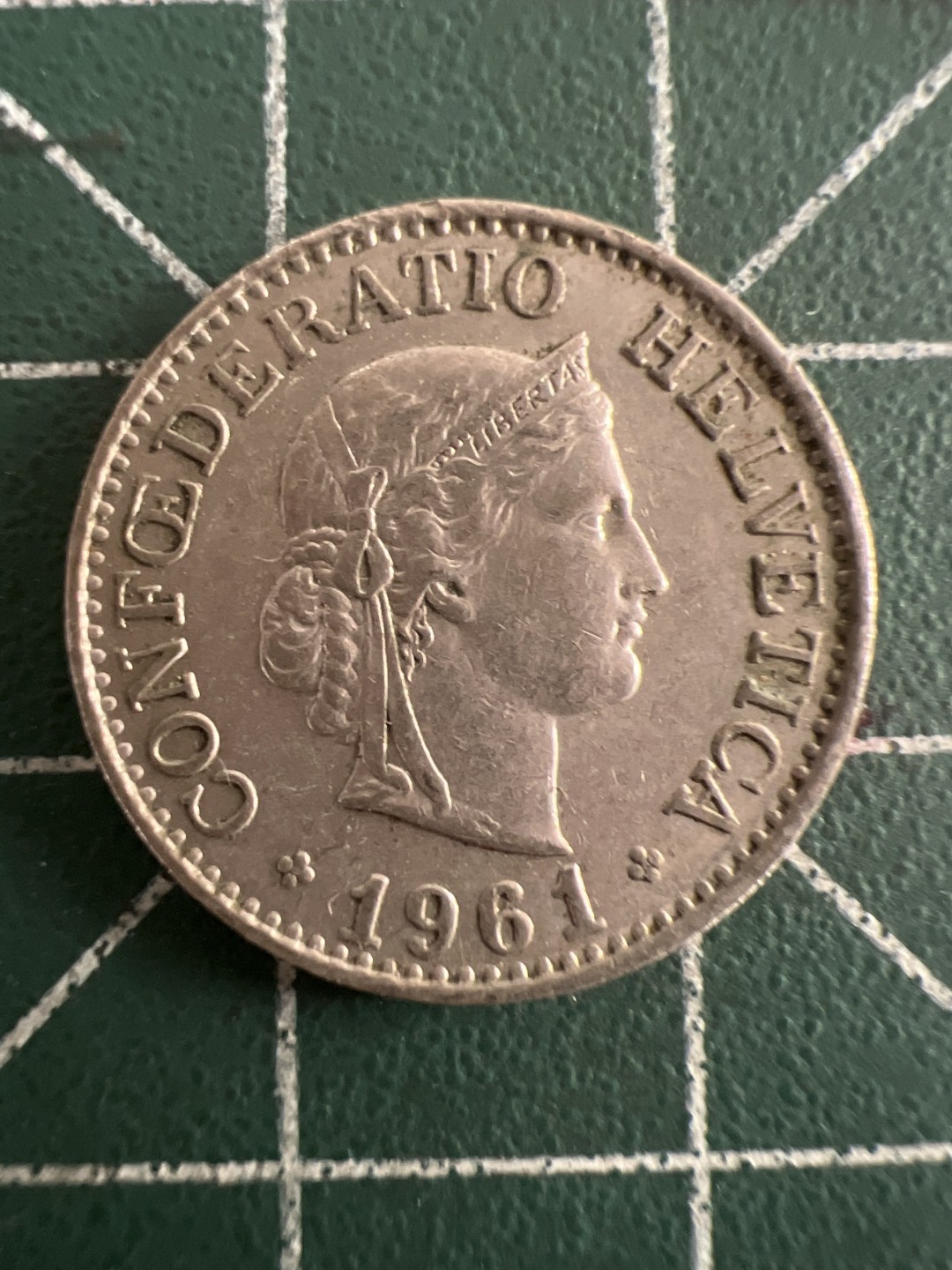 泡泡堂第九十三期  世界硬币纪念章邮票专场（无押金，无佣金，捡漏，全场20包邮，偏远地区除外） 瑞士61年十分